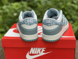 Authentic Nike Dunk Low WMNS “Blue Paisley”