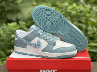 Authentic Nike Dunk Low WMNS “Blue Paisley”