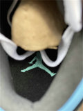 Authentic Air Jordan 1 Mid White/Black/University Blue GS