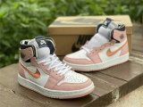 Authentic Air Jordan 1 High OG Pink/White/Black Women Shoes