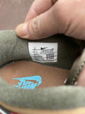 Authentic Nike Dunk Scrap Brown/Red