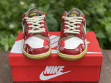 Authentic Nike Dunk Scrap Brown/Red