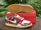 Authentic Nike Dunk Scrap Brown/Red