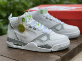 Authentic Nike Air Flight 13 Mid White/Grey/Green