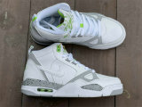 Authentic Nike Air Flight 13 Mid White/Grey/Green