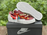 Authentic Kaws x Sacai x Nike Blazer Low “Team Red”