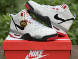 Authentic Nike Air Flight 13 Mid White/Grey/Black/Red