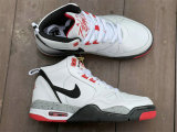 Authentic Nike Air Flight 13 Mid White/Grey/Black/Red