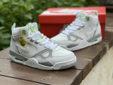 Authentic Nike Air Flight 13 Mid White/Grey/Green