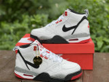 Authentic Nike Air Flight 13 Mid White/Grey/Black/Red