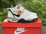 Authentic Nike Air Flight 13 Mid White/Grey/Black/Red