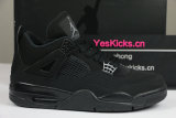 Authentic Air Jordan 4  GS Black Cat 2020