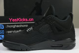 Authentic Air Jordan 4  GS Black Cat 2020