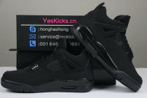 Authentic Air Jordan 4  GS Black Cat 2020
