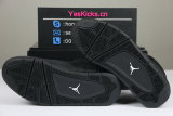 Authentic Air Jordan 4  GS Black Cat 2020