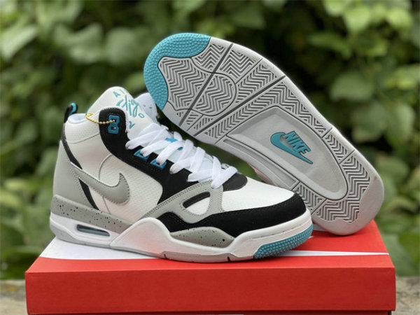 Authentic Nike Air Flight 13 Mid Black/Grey/Blue