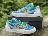 Authentic Kaws x Sacai x Nike Blazer Low “Neptune Blue”
