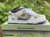Authentic Union x Nike Dunk Low Purple/White/Yellow