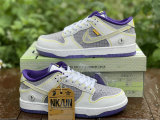 Authentic Union x Nike Dunk Low Purple/White/Yellow