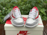 Authentic Travis Scott x Air Jordan 1 Low White/Grey/Red
