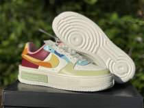 Authentic Nike Air Force 1 Fontanka Sail/Saturn Gold-Sunset-Pomegranate