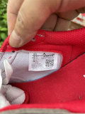 Authentic Travis Scott x Air Jordan 1 Low White/Grey/Red