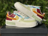 Authentic Nike Air Force 1 Fontanka Sail/Saturn Gold-Sunset-Pomegranate