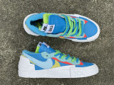 Authentic Kaws x Sacai x Nike Blazer Low “Neptune Blue”