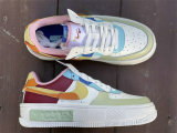 Authentic Nike Air Force 1 Fontanka Sail/Saturn Gold-Sunset-Pomegranate