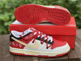 Authentic Nike Dunk Low University Red/White