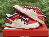 Authentic Nike Dunk Low University Red/White
