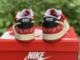 Authentic Nike Dunk Low University Red/White