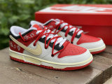 Authentic Nike Dunk Low University Red/White