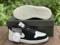 Authentic Air Jordan 1 Low White/Black GS