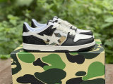 Authentic A Bathing Ape Bape Sk8 Sta Black