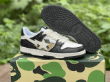 Authentic A Bathing Ape Bape Sk8 Sta Black