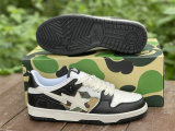 Authentic A Bathing Ape Bape Sk8 Sta Black