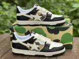 Authentic A Bathing Ape Bape Sk8 Sta Black