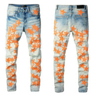 AMIRI  Indigo Chemist Star Jeans