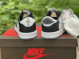 Authentic Travis Scott x Air Jordan 1 Low White/Black