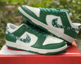 Authentic Nike Dunk Low “Green Paisley”