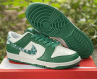 Authentic Nike Dunk Low “Green Paisley”