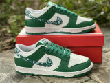 Authentic Nike Dunk Low “Green Paisley”