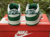 Authentic Nike Dunk Low “Green Paisley”