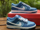 Authentic Nike Dunk Low “Dark Marina Blue”