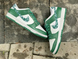 Authentic Nike Dunk Low “Green Paisley”