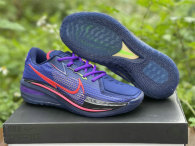 Authentic Nike Air Zoom GT Cut Dark Navy/Red/Purple