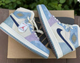 Authentic Air Jordan 1 Zoom CMFT “Celestine Blue” GS