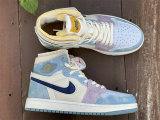 Authentic Air Jordan 1 Zoom CMFT “Celestine Blue” GS