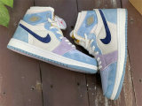 Authentic Air Jordan 1 Zoom CMFT “Celestine Blue” GS